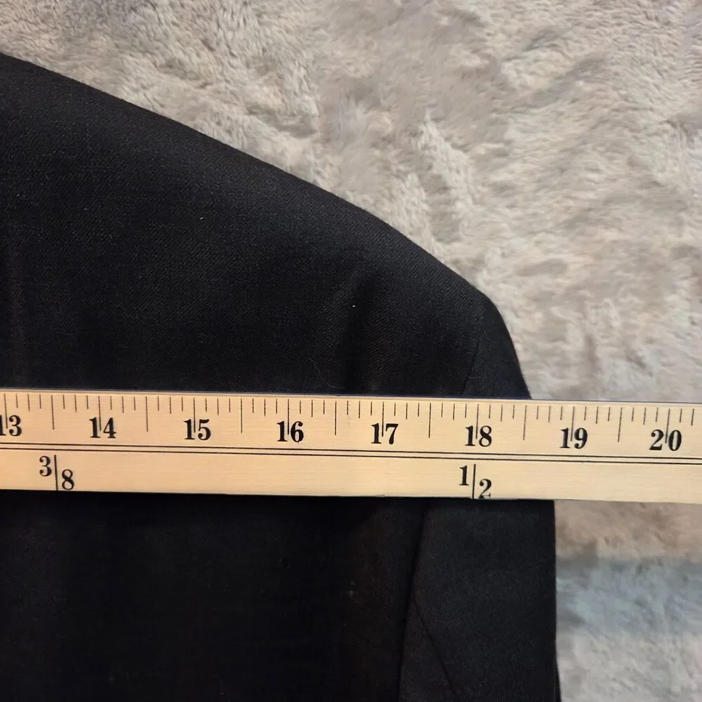 Christian Aujard Super 130s Wool Blazer Men’s 42 Short (approx) 3 Button Luxury